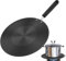 Convertisseur de poêle à induction, disque de protection pour batterie de cuisine avec poignée, 24 cm, adaptateur de de cuisson ergonomique de précision robuste pour une expérience de cuisson