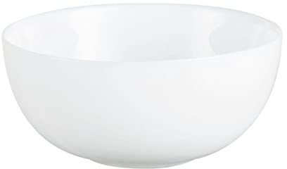 Dajar Ensaladera Diwali, 12 cm, cristal, color blanco, 12 cm