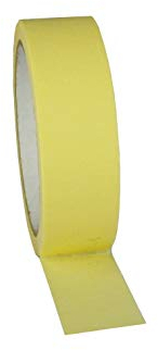 Malerband gelb 50 m Klebeband Kreppband Abdeck Farbe Lack Renovierung Streichen - MKK® 30 mm