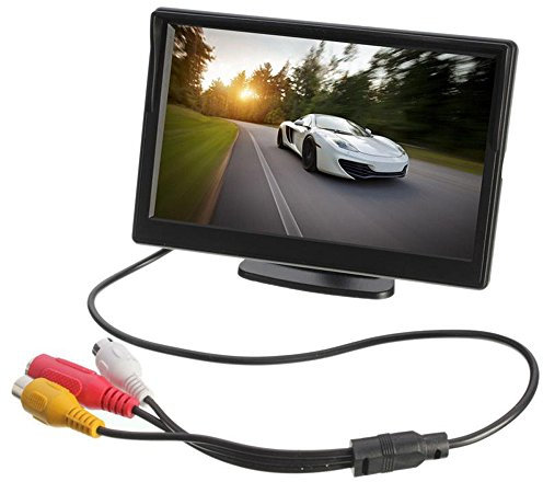 4.3 Inch TFT LCD HD Car Monitor Reversing Camera Parking Monitor with 2 Video Inputs for Rear View Camera (4.3 Inch TFT LCD Car Monitor)