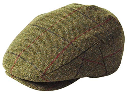 Failsworth Millinery Waterproof Porelle Flat Cap in Pattern 517, Size: Large (59cm)