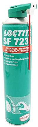 nettoyant frein loctite sf 7235 (aerosol 600 ml) enleve poussiere-goudron-huile-graisse qualite premium
