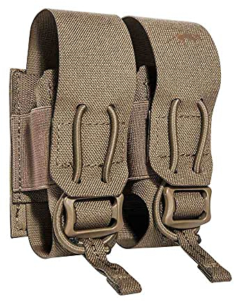 Tasmanian Tiger TT 2 SGL Flashbang Pouch Molle-kompatible Einschub-Tasche für Zwei 40mm Granaten/Flash Bangs, Coyote Brown