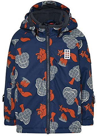 Lego Wear Unisex Lego Wear Jungen Winterjacke Schneejacke 12.000 Wassersäule Atmungsaktiv Lwjirisan 700 Regenjacke, 590, 98 EU