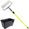 Mohawk 12 Microfibre Short Pile Paint Roller + Frame + Extension Pole + Scuttle Decorating Painting Home DIY
