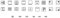Generic Cooker Sticker Set Hob Symbols (14 mm) - Transparent, Waterproof, Smooth Surfaces
