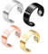 4PCS HealthGo Blutdruckregelungsring,Blutdruckreglerring,Blutdruckring,Blutzuckerkontrollring, Magnetischer Lymphdrainage-Therapeutischer Ring,Magnetisches Lymph Armband,Verstellbar Magnet Ring (A)