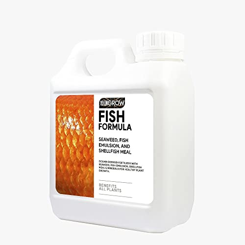 UK GROW - 25L Fish Formula - The Ultimate Fish-Based Solution for UK Gardens! - Maximize Plant Growth and Yield (25Ltr, Fish Formula)