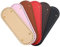 Taschenboden, 6 Stück Boden Tasche Häkeln PU Taschenboden Oval PU Leder Stricken Taschenboden für Handtasche, Schultertasche, Geldbörse, DIY-Zubehör (30x10cm)