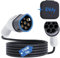 EVify Typ 2 Ladekabel 11kW 7M 16A für Elektroauto & Hybrid inkl. Kabeltasche • Kabel 3 phasig für EV PHEV • geeignet für alle E Autos Modell 3 S X Y, ID3, ID4, ID5