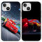 nurkorki [2 Stück Handyhülle für Apple iPhone 13 Mini 5,4 Hülle, Weiche Silikon Stoßfest TPU Schutzhülle Hülle Motiv 95 Cars Lightning McQueen Case für iPhone 13 Mini, M1