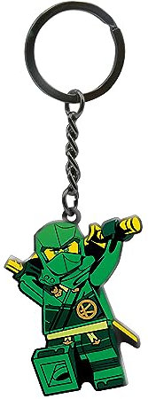 LEGO Ninjago Porte-clés en émail – Lloyd (53338), vert, Small