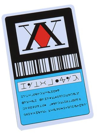 1 x Hunter×Hunter Lizenzkarte Requisiten Sammlung Anime Liebhaber (Stil 1)