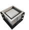 KieTeiiK Moule en silicone pour pot de fleurs en béton, grand pot de fleurs carré en béton de 12 cm, moule en silicone pour plantes succulentes