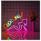 BYNGQW AtmosphäreHeimdekoration Bada Bing Neonschild Lady Licht Dimmbar USB-betrieben Für Bar Party Wohnzimmer Club Männerhöhle Spielzimmer Wanddekoration 39.4cmx32cm
