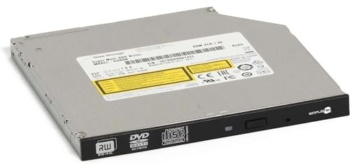 SIMPLETEK - Lettore Masterizzatore CD/DVD Interno 9.5mm SATA | DVD-RW/CD-RW/CD-ROM/DVD-ROM | AL0K113 GUD0N 00FC442 (Ricondizionato)
