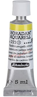 Schmincke - HORADAM® AQUARELL - finest artists' watercolours, cadmium yellow lemon - 5 ml