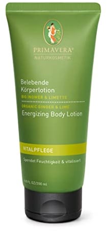 Primavera® - Vitalpflege - Belebende Körperlotion Bio Ingwer & Limette - 200 ml