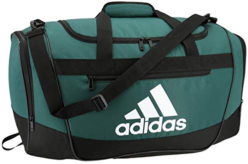 adidas Defender III Medium Duffel, Team Dark Green, M, Defender Iii Medium Duffel