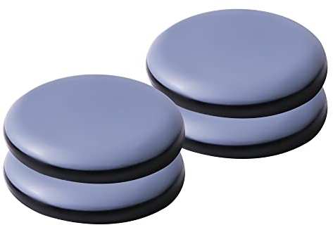 Feltrini autoadesivi per mobili per moquette e pavimenti in legno duro (rotondi, 50 mm, 4)