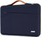 TECOOL 13.3 Inch Laptop Case Sleeve for MacBook Air/Pro 13 M4 M3 M2 M1 2012-2025, MacBook Pro 14 M4 M3 M2 M1 2021-2024, 13,3 Acer HP Lenovo Dell Notebook Chromebook, 13.6 Surface Laptop, Dark Blue