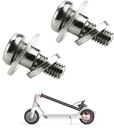Yungeln 2 Stücke Scooter Schrauben Hinterrad Feste Schraube kompatibel für Xiaomi M365 1S Pro2 Elektro Scooter