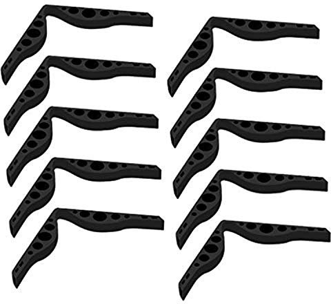 Youning Coussinets de pont de nez en silicone anti-buée, pince de soutien nasale, accessoire pour éviter la buée sur les lunettes, cadre de support intérieur anti-extrusion, e, taille unique