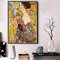 ZHXXFD Peinture Numero Adulte Enfant Gustav Klimt Peinture Par Numero Paysage Animaux Acrylique Toile DIY Paint By Numbers Kit 40X50CM(A98)