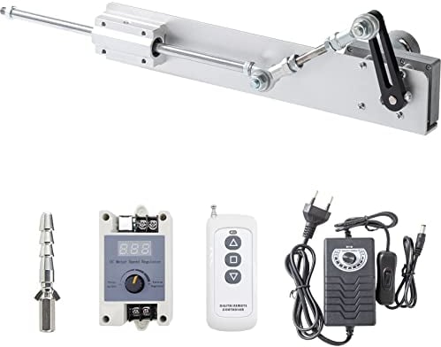 Linear Actuator Hubkolbenmotor DC24V 30-150mm 120rpm Maximaler Schub 18kg für DIY Design Mit Fernbedienung und Drehzahlregler