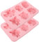 BESTonZON 2 Stücke Silikonformen Eule, Silikon Gießform Eule Backform Kuchenform Eule Form Muffinform Silikonform Backform Tortenformen Form Für DIY Muffins Cake Hochzeit Geburtstag Zubehör