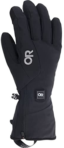 Outdoor Research Sureshot Heated Softshell Gloves Men Black M