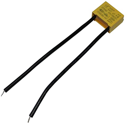 Lumonic MKP Entstörkondensator für LED Lampen 0,47µF | 275V AC Spannung X2 Kondensator gegen Flackern | LED Entstörer Kondensator 470nF