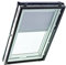 Tenda Oscurante Originale Roto ZRV - Guide di Scorrimento Laterali Argento - per Finestre da Tetto delle Serie R4/R7 e Classic 43/73 - Dimensioni 094/098 | 09/09 - Colore del Tessuto Grigio Chiaro