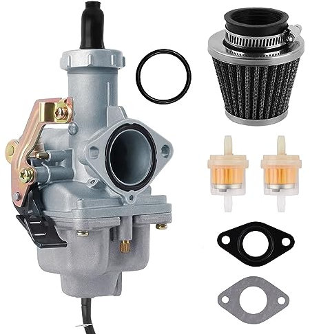 SOLLON Carburateur Debroussailleuse PZ27 pour Moteur de -CG 125cc 150cc 200cc 250cc 300cc - pour Quad go-Kart, Dirt Bike 125cc