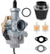 SOLLON Carburateur Debroussailleuse PZ27 pour Moteur de -CG 125cc 150cc 200cc 250cc 300cc - pour Quad go-Kart, Dirt Bike 125cc
