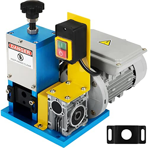 ZHELLY Qualitätswerkzeuge Elektrische Abisoliermaschine 1,5-25 mm for das Kupferrecycling Tragbare angetriebene Abisoliermaschine