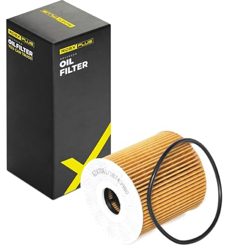 RIDEX PLUS Ölfilter Motorölfilter Filtereinsatz 7O0022P Kompatibel mit VOLVO V70 II 285, PORSCHE Cayenne 92A