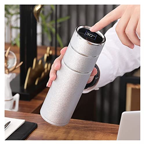 ZYMEN Kettle Ceramic Liner Tea Thermos Bottle Separated Cup Smart Temperature Display Separates and Water Thermal Flask Commemoration Day