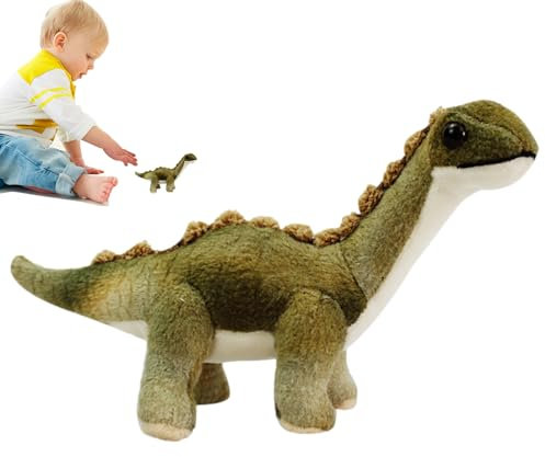 ZORQ Dino-Plüschtiere für Kinder - Plüschtier-Wurfkissen - 5,9 Zoll gefülltes weiches Dinosaurier-Wurfkissen, Stofftier-Dino-Plüschtiere – Flauschiges Freund-Umarmungskissen, Dinosaurier-Kuscheltiere