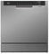 Lavastoviglie compatta NEI NDW8S-3802FS, Classe F, 8 set, 7 programmi, 55 cm, argento