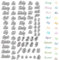 craspire Word Clear Stamps Datum Monatsnummer Wiederverwendbarer Poststempel Transparente Silikonstempelsiegel Für Journaling Kartenherstellung Dekor DIY Scrapbooking Filmrahmen Fotoalbum Dekorativ