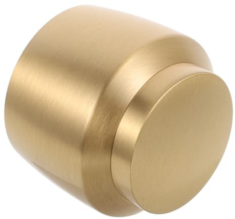 SHOWERORO Perfume Jar Mini Copper Container Tea Storage Can Sealing Jar Packaging Box for Home Lid Kitchen Storage Tins Random Style