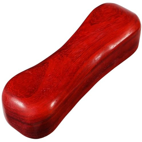 VINTORKY Oreiller à Traditionnelle Médecine en de Bois Chinoise Marron Multifonction Facile Confort pour Usage Professionnel et Poignet
