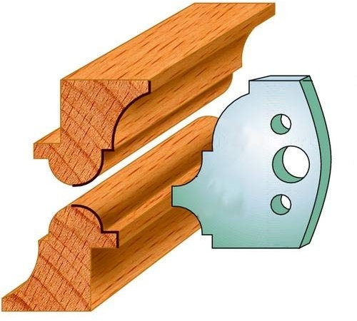 CMT Orange Tools 690.541 - Jeu de 2 Couteaux SP 50X4mm