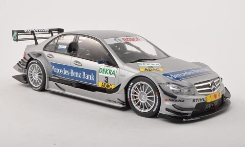 Mercedes-Benz Mercedes C-Klasse DTM, No.3, Bank, DTM-Saison, 2011, Modellauto, Fertigmodell, Norev 1:18