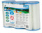 NTEX cartuccia filtrante A 20 cm, diametro esterno 10,7cm diametro interno 4,7 cm, pacco da 3 pezzi // filtro a cartuccia piscina sostituzione del filtro piscina filtro a piastra pompa set di 3