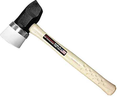 Powernail 4-Pound White Rubber Mallet for Floor nailers and staplers