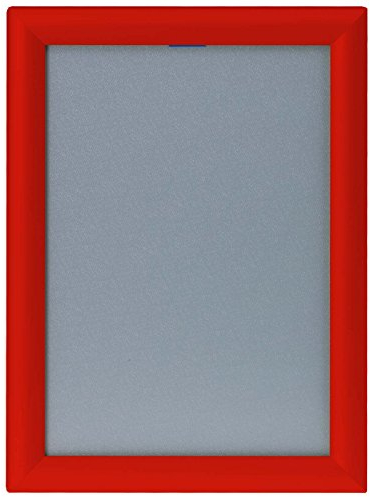 kaufdeinschild Roter A4 Klapprahmen auf Gehrung Snap Frame 25mm Plakatrahmen Posterrahmen