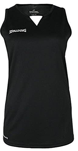 Spalding Herren 4her III Tanktop, schwarz/Weiß, XL