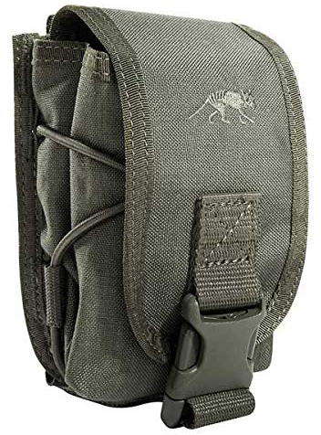 Tasmanian Tiger TT Smoke Pouch Einschub-Tasche Zusatz-Tasche Molle-Kompatibel (IRR Steingrau-Oliv)